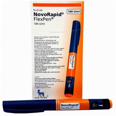 Novorapid Penfill Injection - Novorapid Penfill Latest Price ...