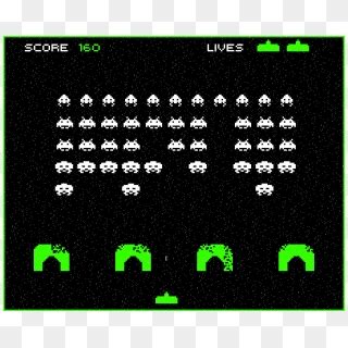 Transparent Sprites Space Invaders - Space Invaders Alien Sprites, HD ...