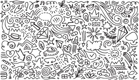 Doodle Vector Art, Icons, and Graphics for Free Download