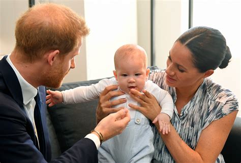 Prince Harry & Meghan Markle's Son Archie Is Already a People Person