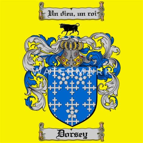 Dorsey Coat of Arms / Dorsey Family Crest Tshirt Men's T-Shirt ...