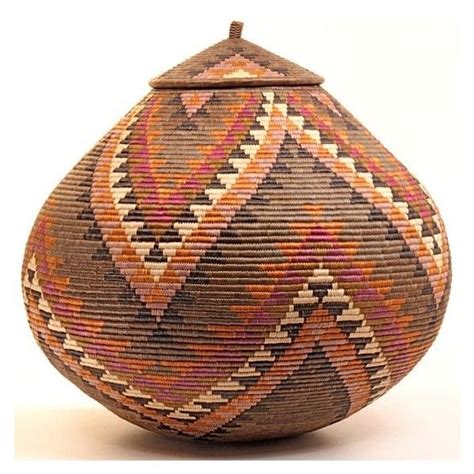 African Baskets - Zulu Ilala Palm | Basket weaving, African baskets, Basket