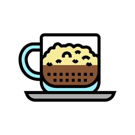 macchiato coffee color icon vector illustration 10278272 Vector Art at ...