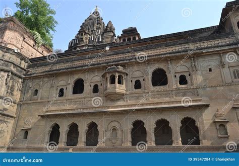 Historic Maheshwar Fort And Temple Stock Photo | CartoonDealer.com ...