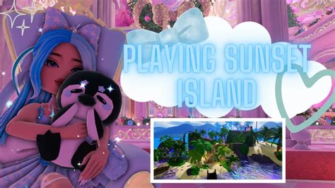 Royal high sunset island | Roblox - YouTube