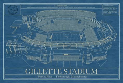 Boston - Gillette Stadium - Stadium Blueprint Company