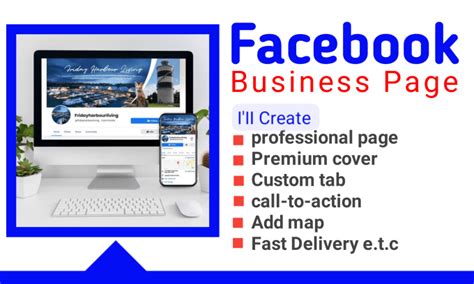 Design and create facebook business page by Brightprof | Fiverr