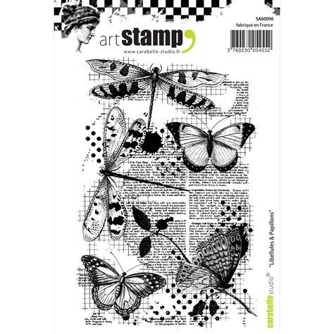 Carabelle Studio Cling Stamp A6 - Dragonflies & Butterflies | Carabelle ...