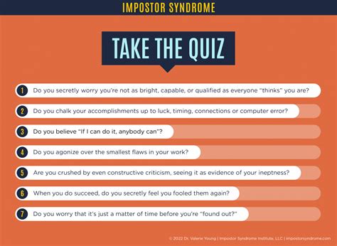 Impostor Syndrome Quiz - Impostor Syndrome Institute