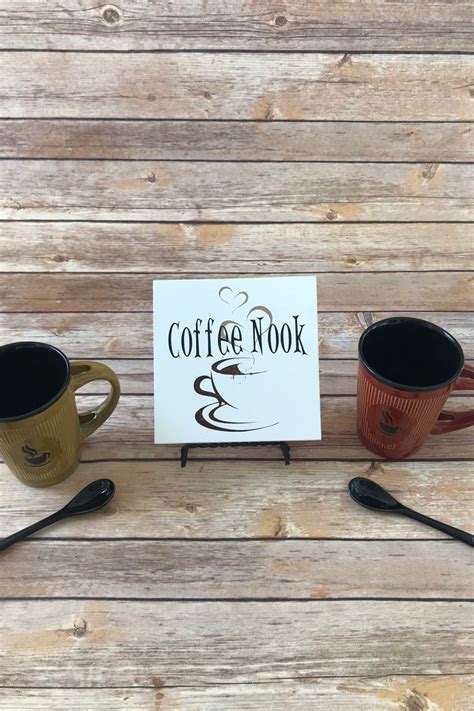 Coffee nook wood coffee lovers sign coffee lovers wood sign | Etsy