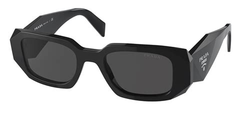 Prada PR 17WS 1AB5S0 Sunglasses Shiny Black | SmartBuyGlasses South Africa