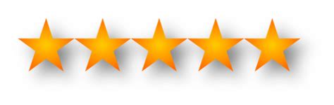 5 Star Rating System for Customer Feedback and Quality Assessment PNG ...