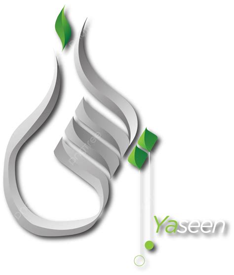 Arabic Logo Yaseen Vector, Arabic, Calligaphy, Name Arabic PNG and ...