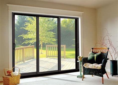 Triple Sliding Glass Patio Doors Wonderful And Patios Home Interior 0 ...