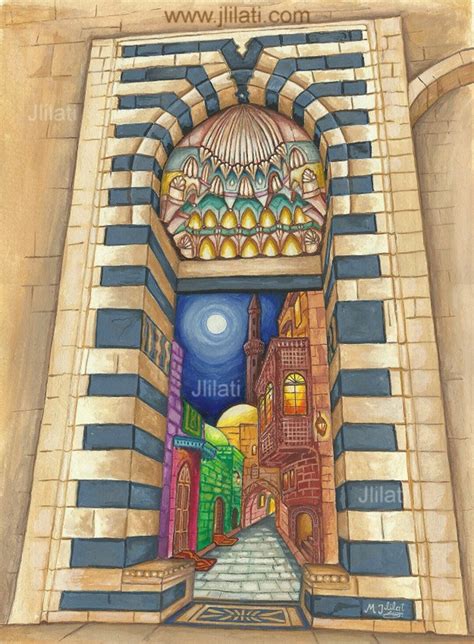 Original Painting Islamic Art Islam Muslim Artwork Mosque - Etsy