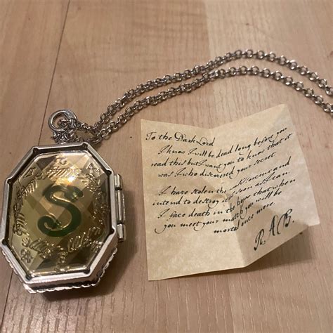 Salazar Slytherin's Locket Horcrux Necklace Harry Potter | Etsy