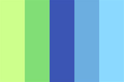 Blue Green Aesthetic color palette | Aesthetic colors, Green colour ...