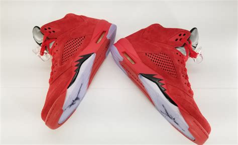 Air Jordan 5 Red Suede Video Review - Sneaker Bar Detroit