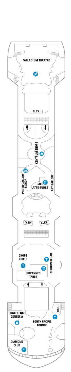 Grandeur of the Seas Deck plan & cabin plan