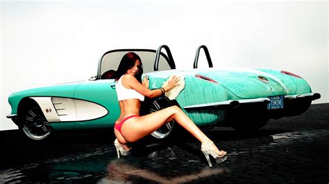 10 Sexy Models Posing with Corvettes | Corvetteforum