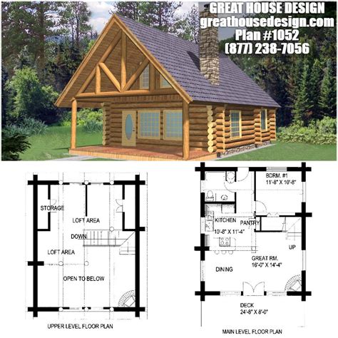 Free Log Home Plans - Scandinavian House Design