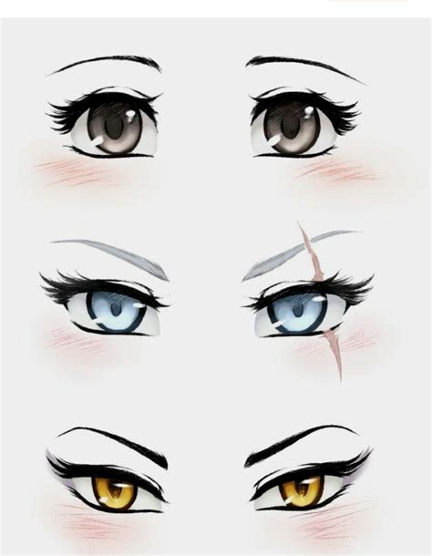 Easy Drawing Anime Eyes - Anime Eyes Drawing | Bodewasude