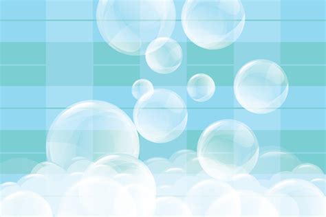 realistic soap suds and bubbles plaid 7443441 Vector Art at Vecteezy