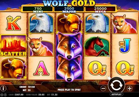 Wolf Gold slot from Pragmatic Play online demo