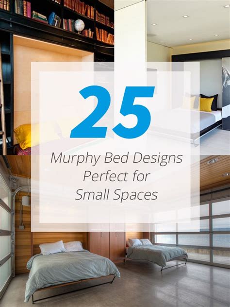 25 Murphy Bed Designs Perfect for Small Spaces | Home Design Lover