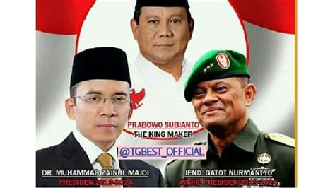 Foto Usung Gatot Nurmantyo Jadi Cawapres Beredar, yang Lebih ...