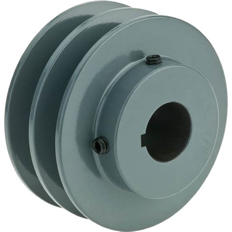 Double V-Groove Pulley - 3" Pitch Dia., 7/8" Bore at Grizzly.com