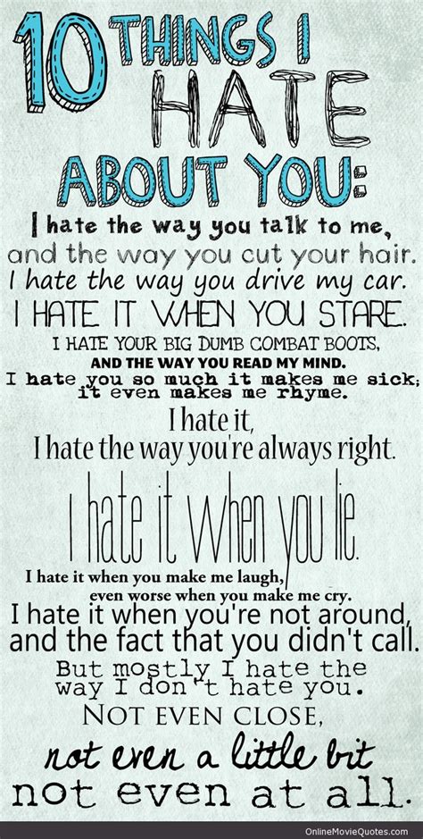 10 Things I Hate About You Dad Quotes. QuotesGram