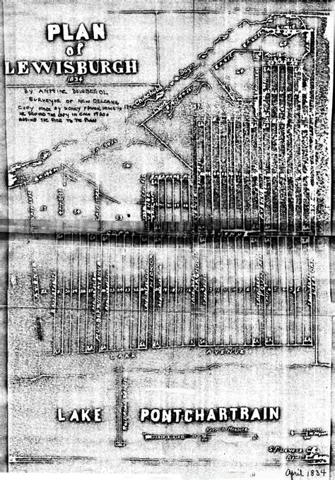 Donald J. Sharp History Blog: Early Lewisburgh Map