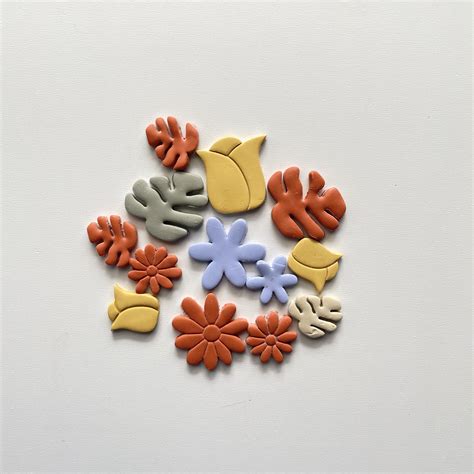 Polymer Clay Shape Cutter Flower Clay Cutters Bundle - Etsy UK