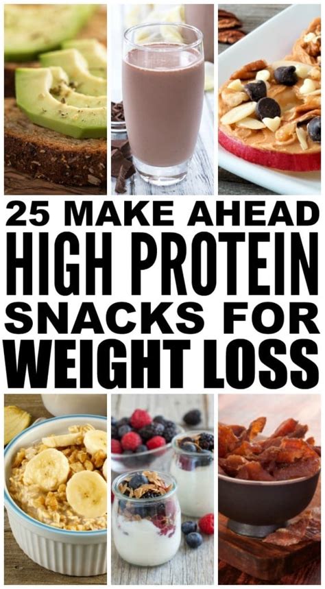 High Protein Snacks: 25 Healthy Make Ahead Ideas