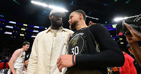 LeBron James Talks Steph Curry Rivalry Ahead of Lakers vs. Warriors ...