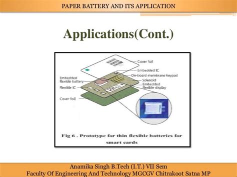 Paper batteryand its applications