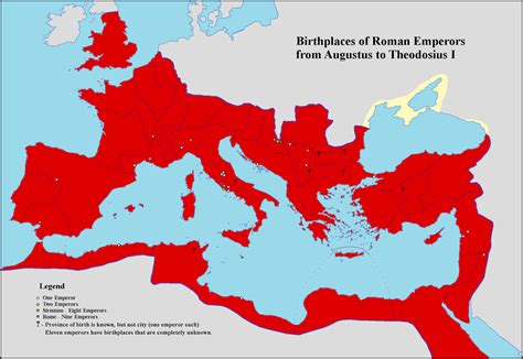 Roman Empire Map Cities