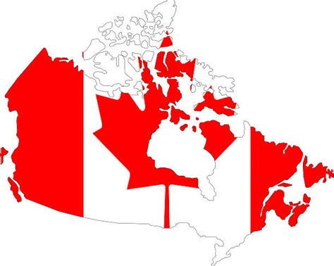 Royalty Free Map Canada Canadian Flag Flag Pictures, Images and Stock ...