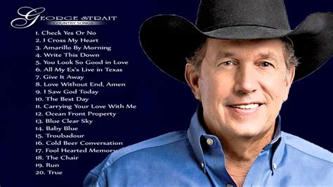 George Strait Greatest Hits - Best Songs George Strait - YouTube