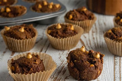 Pumpkin Butterscotch Muffins - Jillian's Healthful Eats