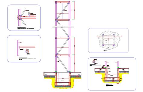 Elevator Shaft Wall Section