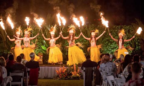 Hula Dancers, Polynesian, Tahitian Dancers with Fire - Los Angeles, CA