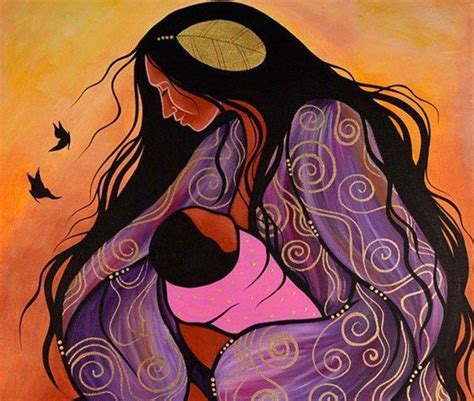 Pin on Parents and their sacred trust | Native american paintings ...