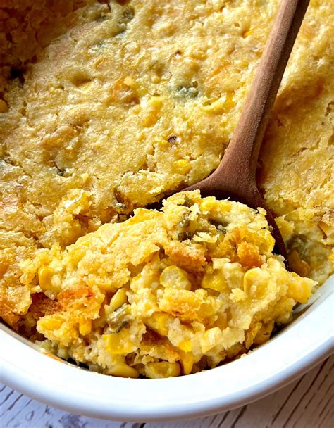 Baked Corn Casserole - The Menu Maid