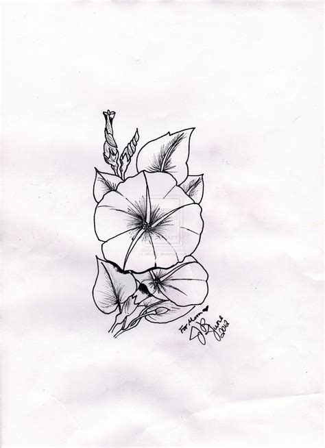 Moonflower Tattoo by JWulfric on deviantART | Moon flower, Flower ...