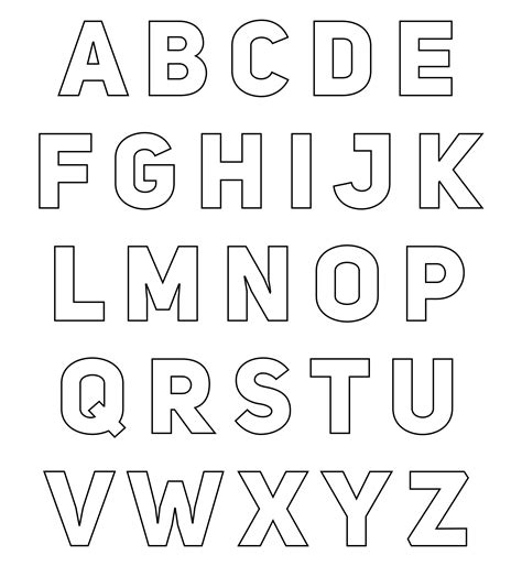 10 Best Printable Cut Out Letters - printablee.com