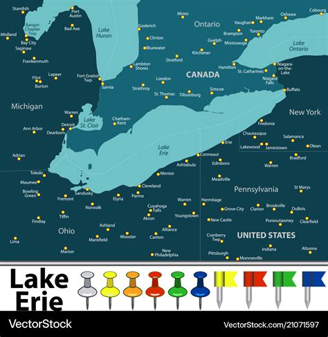 Lake Erie Ny Map