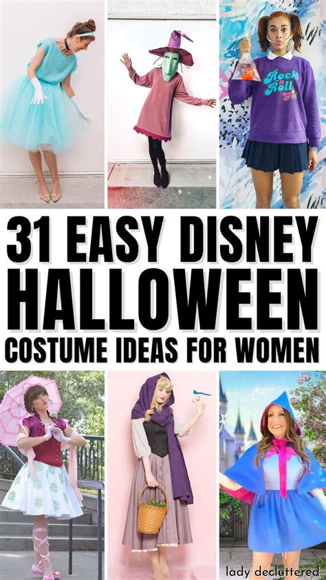 31 Easy Disney Halloween Costumes for Women | Disney costumes for women ...