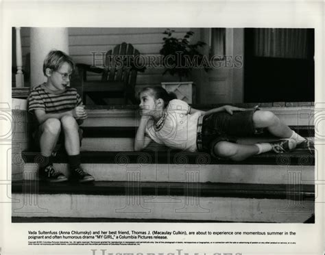 1992 Press Photo Anna Chlumsky Macaulay Culkin actors - RRW01883 ...